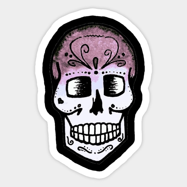 SUGAR SKULL Sticker by SmartCraftCo